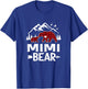 Mimi Bear Family Christmas 2025 Red Buffalo Plaid Pajamas T-Shirt - T-Shirt | Royal