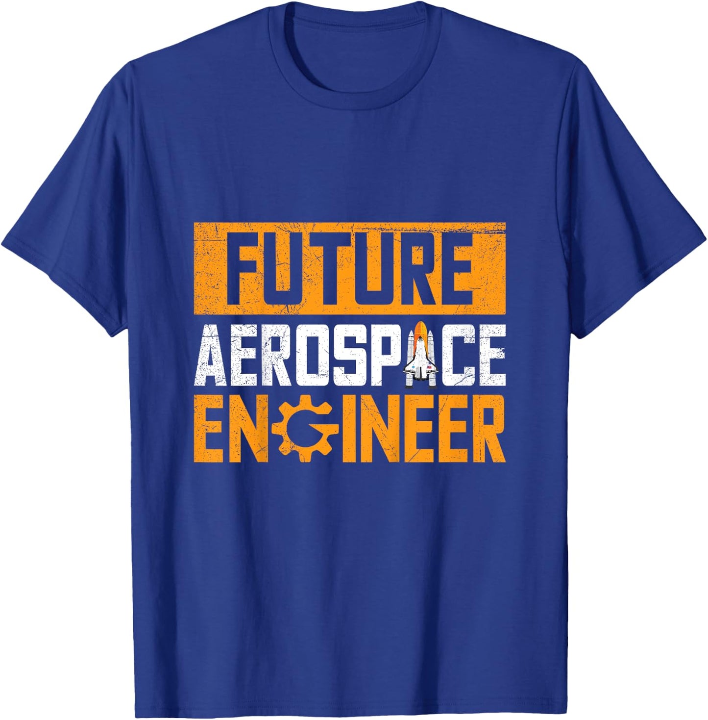 Rocket science Quote for your Future Aerospace Engineer Kid T-Shirt - T-Shirt | Royal