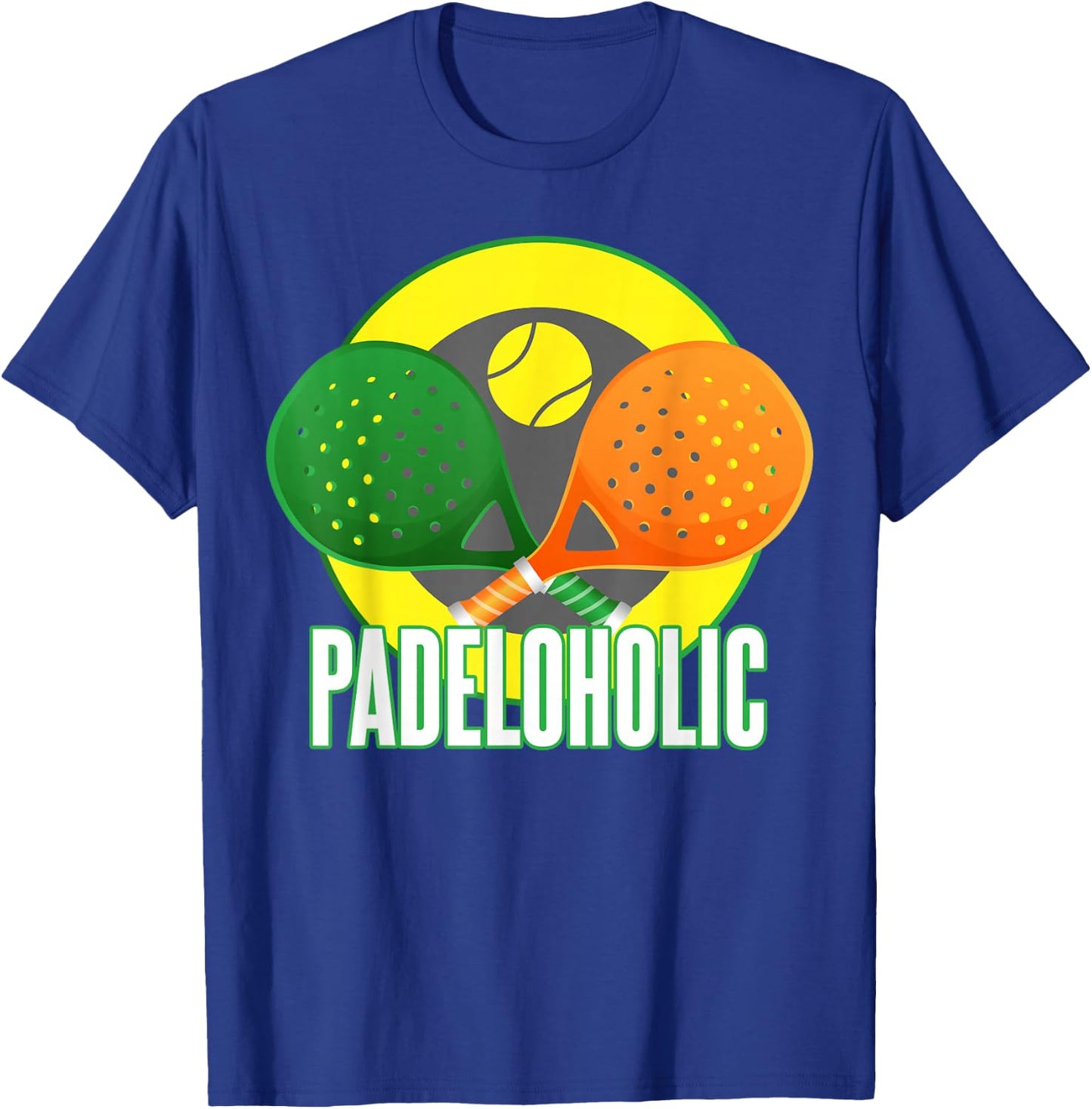 Padel Shirt Funny Padeloholic Padeleur Sport Padel Player T-Shirt - T-Shirt | Royal