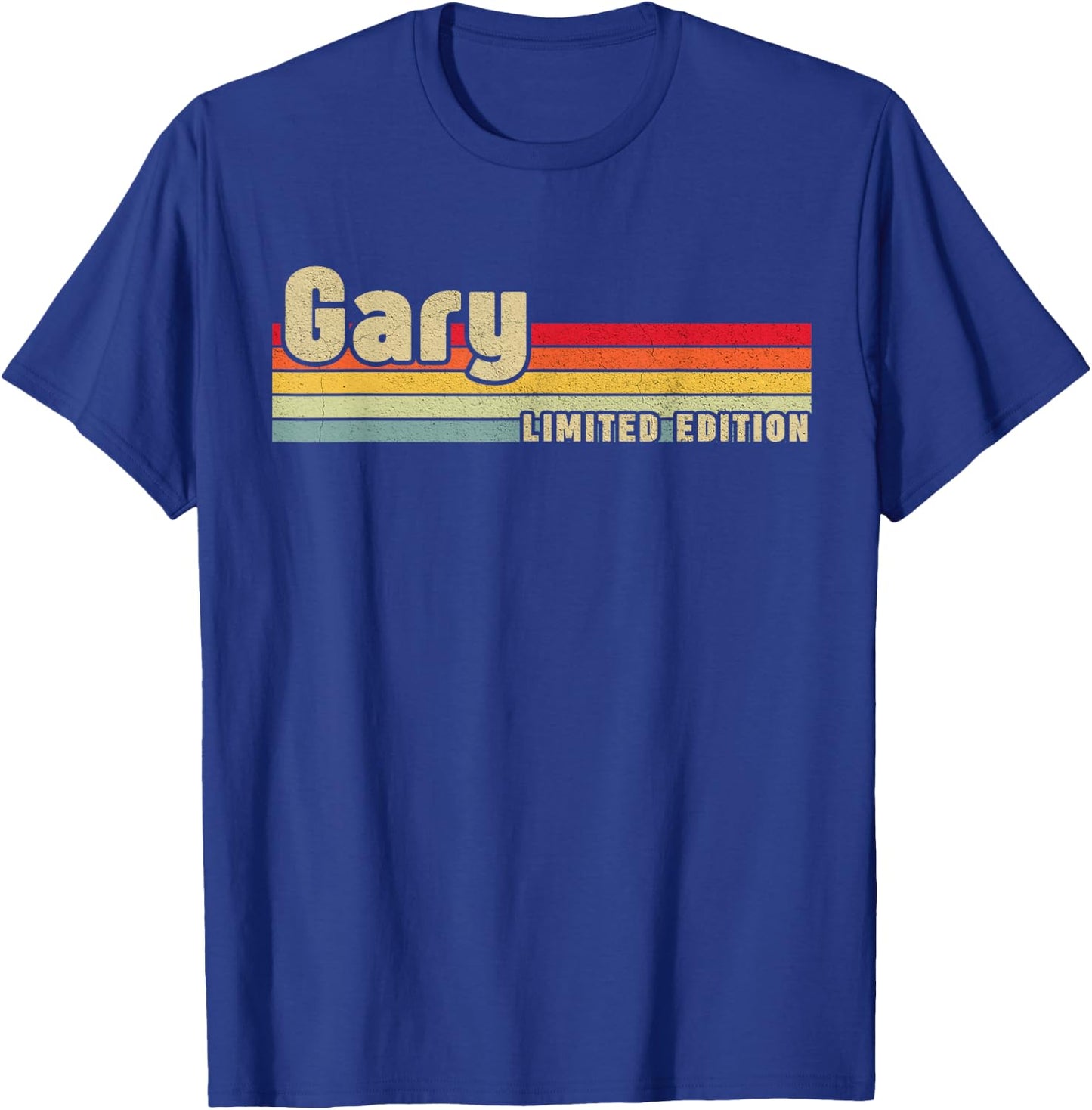 Gary Gift Name Personalized Birthday Funny Christmas T-Shirt - T-Shirt | Royal