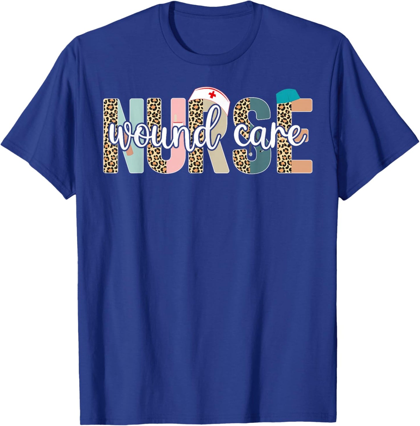 Wound Care Nurse T-Shirt - T-Shirt | Royal