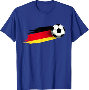 Germany Flag Jersey German Soccer Team German T-Shirt - T-Shirt | Royal