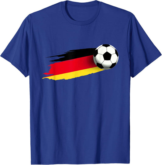 Germany Flag Jersey German Soccer Team German T-Shirt - T-Shirt | Royal