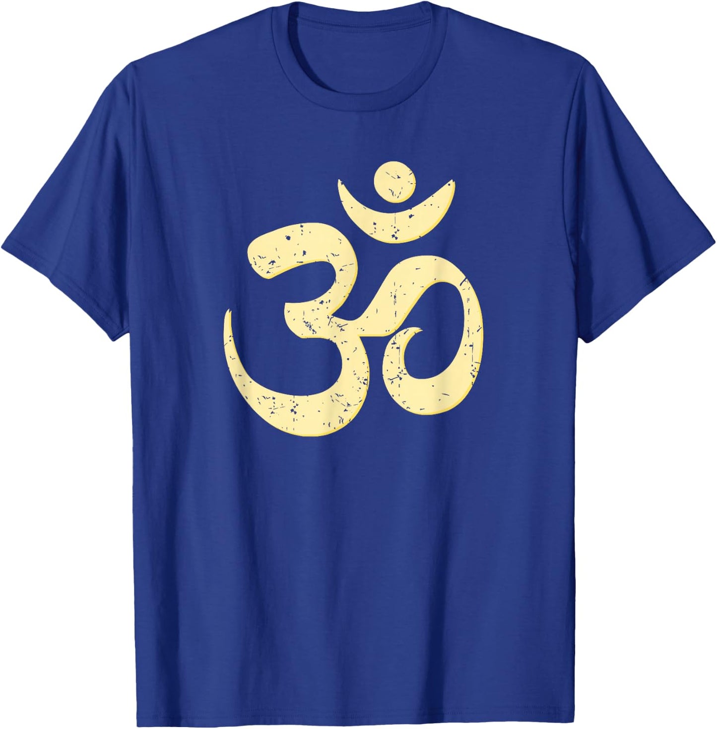 Rich Sphere Om Omkar Aum Symbol Spiritual Yoga Meditation Zen Vintage T-Shirt - T-Shirt | Royal