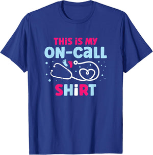 Ob-gyn Medical Doctor Obstetrician Gynecologist T-Shirt - T-Shirt | Royal