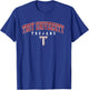 Troy University Trojans | Official NCAA Merch | NCAFTRY02 T-Shirt - T-Shirt | Royal