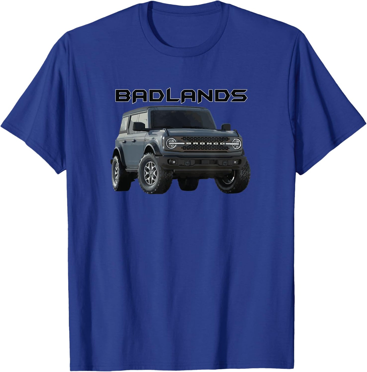off-road vehicle SUV 4x4 badlands T-Shirt - T-Shirt | Royal