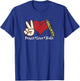 Peace Love Flute T-Shirt - T-Shirt | Royal