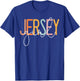 Jersey Girl Proud New Jersey Woman New Jersey Girl T-Shirt - T-Shirt | Royal