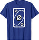 UNO - Blue Skip Card T-Shirt - T-Shirt | Royal