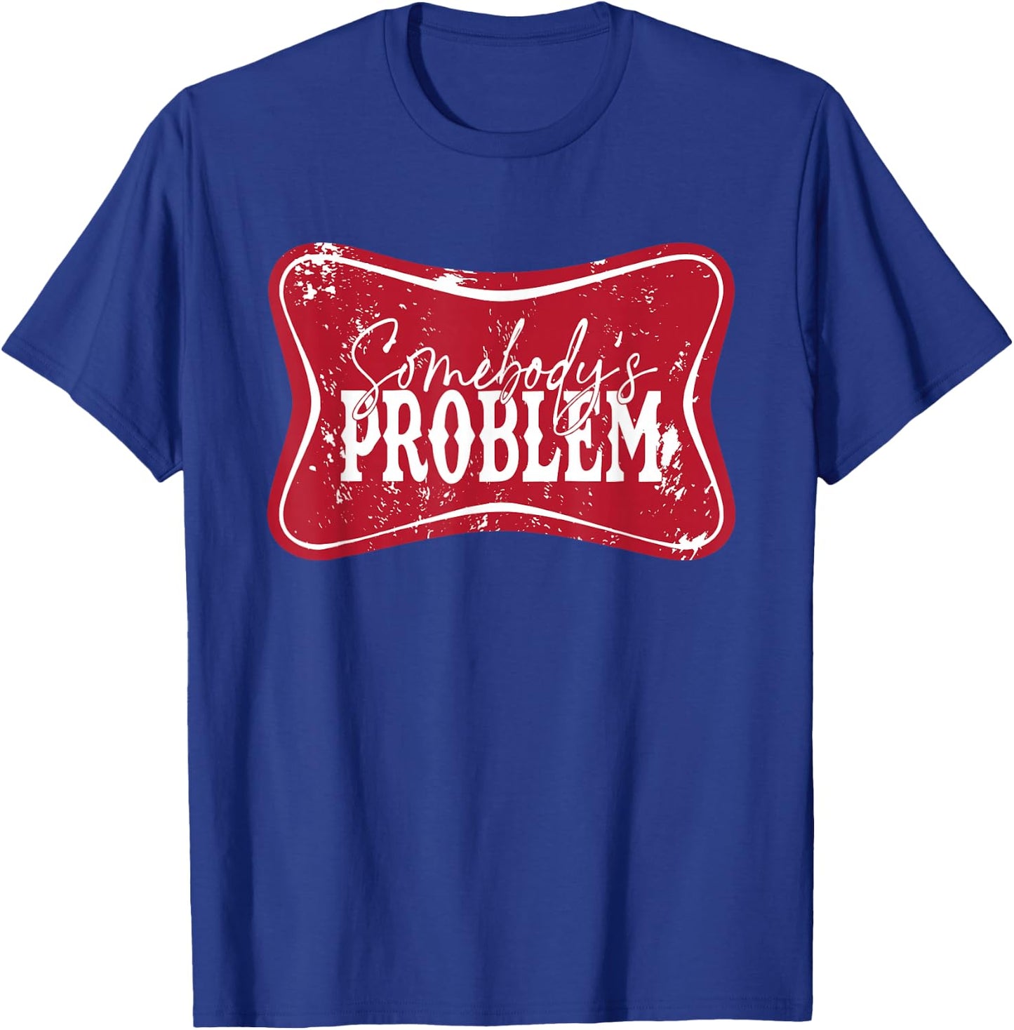 Retro Country Outlaw Music, Western Country Music T-Shirt - T-Shirt | Royal