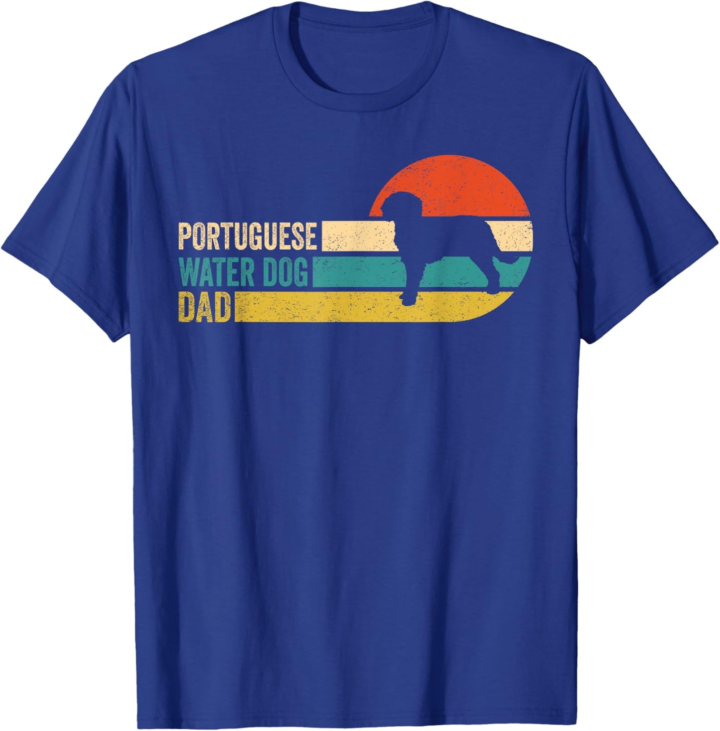 Portuguese Water Dog - Dad Father's Day Pet Dog Breed Pet T-Shirt - T-Shirt | Royal