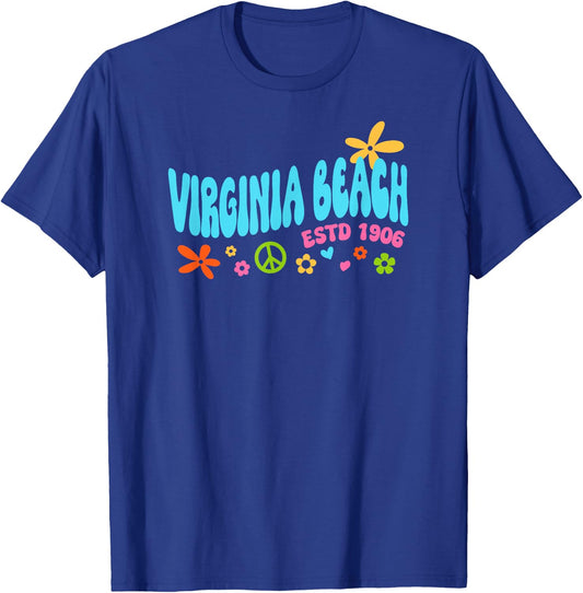 Virginia Beach T-Shirt - T-Shirt | Royal