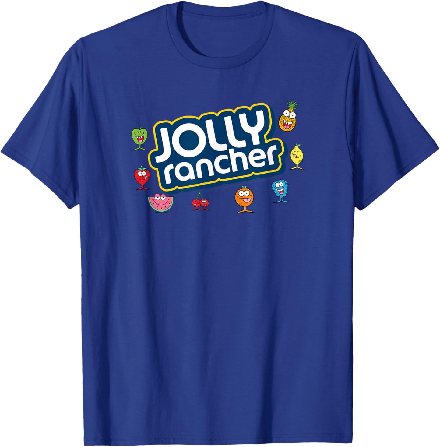 Jolly Rancher Fruits Gang Official Iconic Logo T-Shirt - T-Shirt | Royal