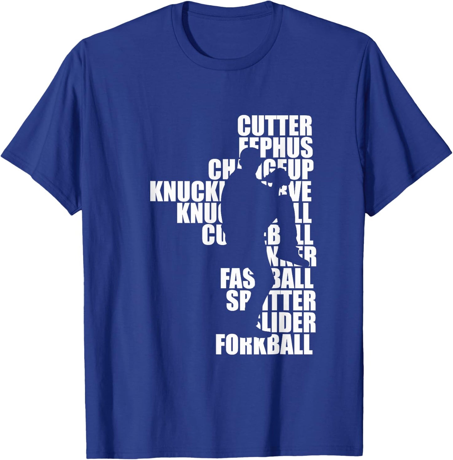 Pitcher Baseball Apparel - Baseball T-Shirt - T-Shirt | Royal