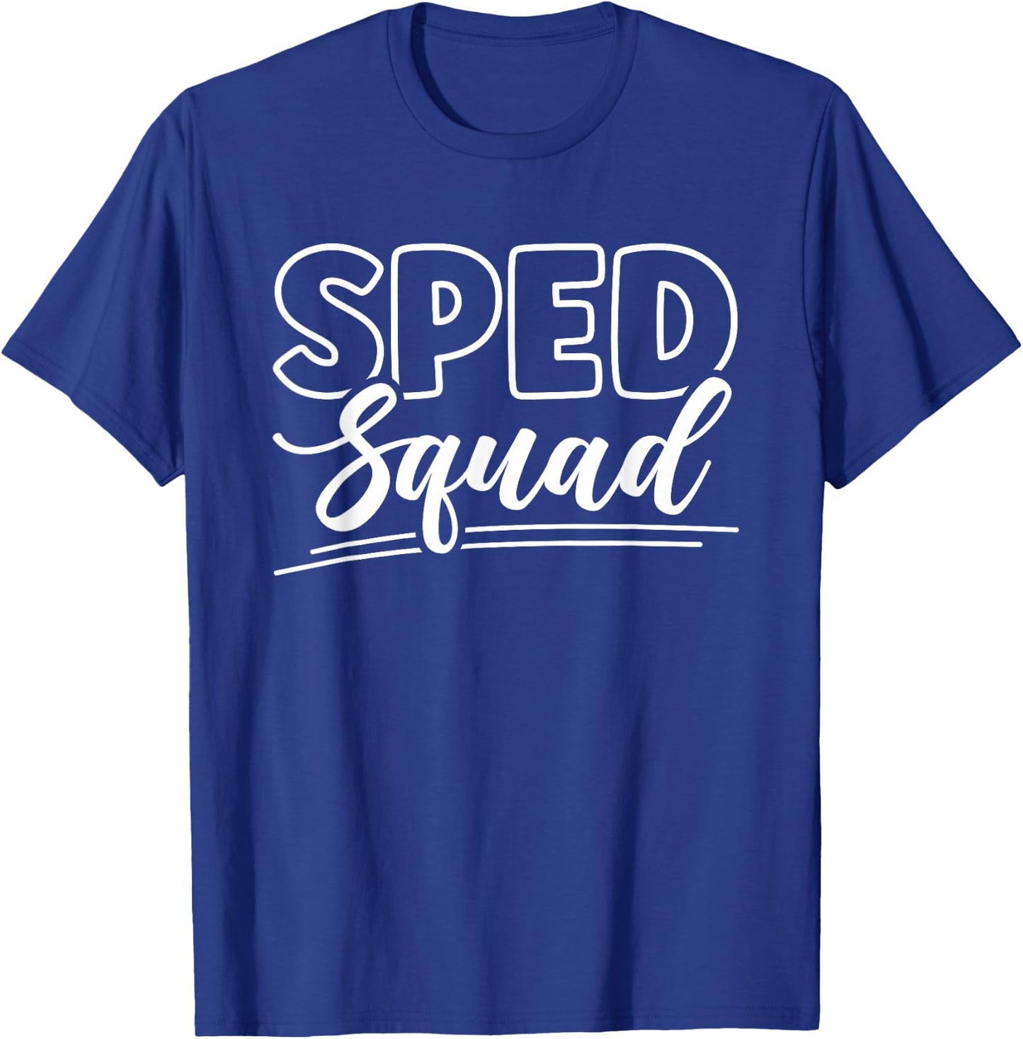 SPED Squad Autism T-Shirt - T-Shirt | Royal