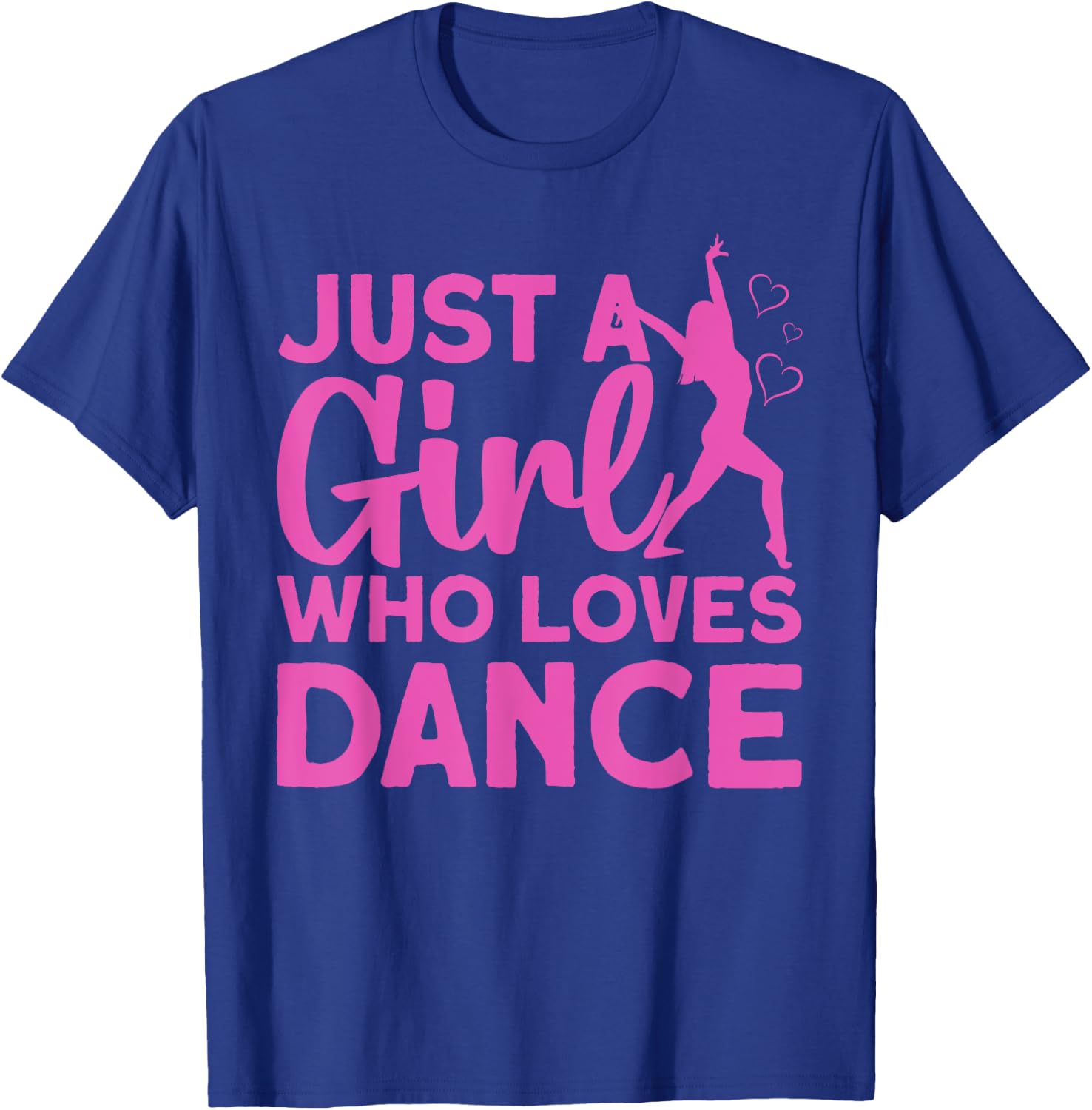 Cool Dance For Girls Women Hip Hop Dancer Ballroom Dancing T-Shirt - T-Shirt | Royal