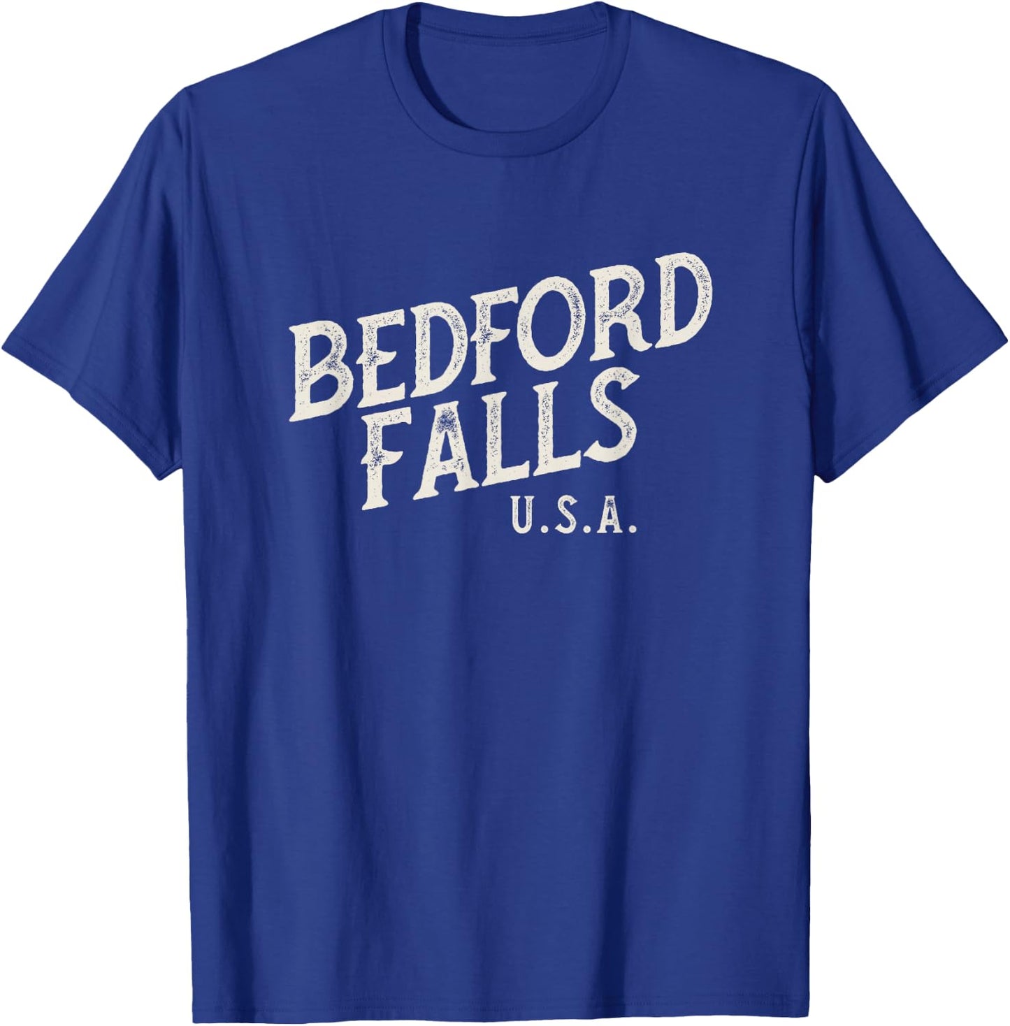 Christmas Movie classic, Bedford Falls. George Bailey T-Shirt - T-Shirt | Royal