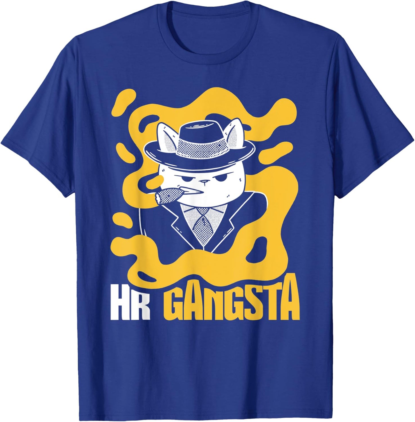 HR Gangsta Costume Funny Human Resource T-Shirt - T-Shirt | Royal