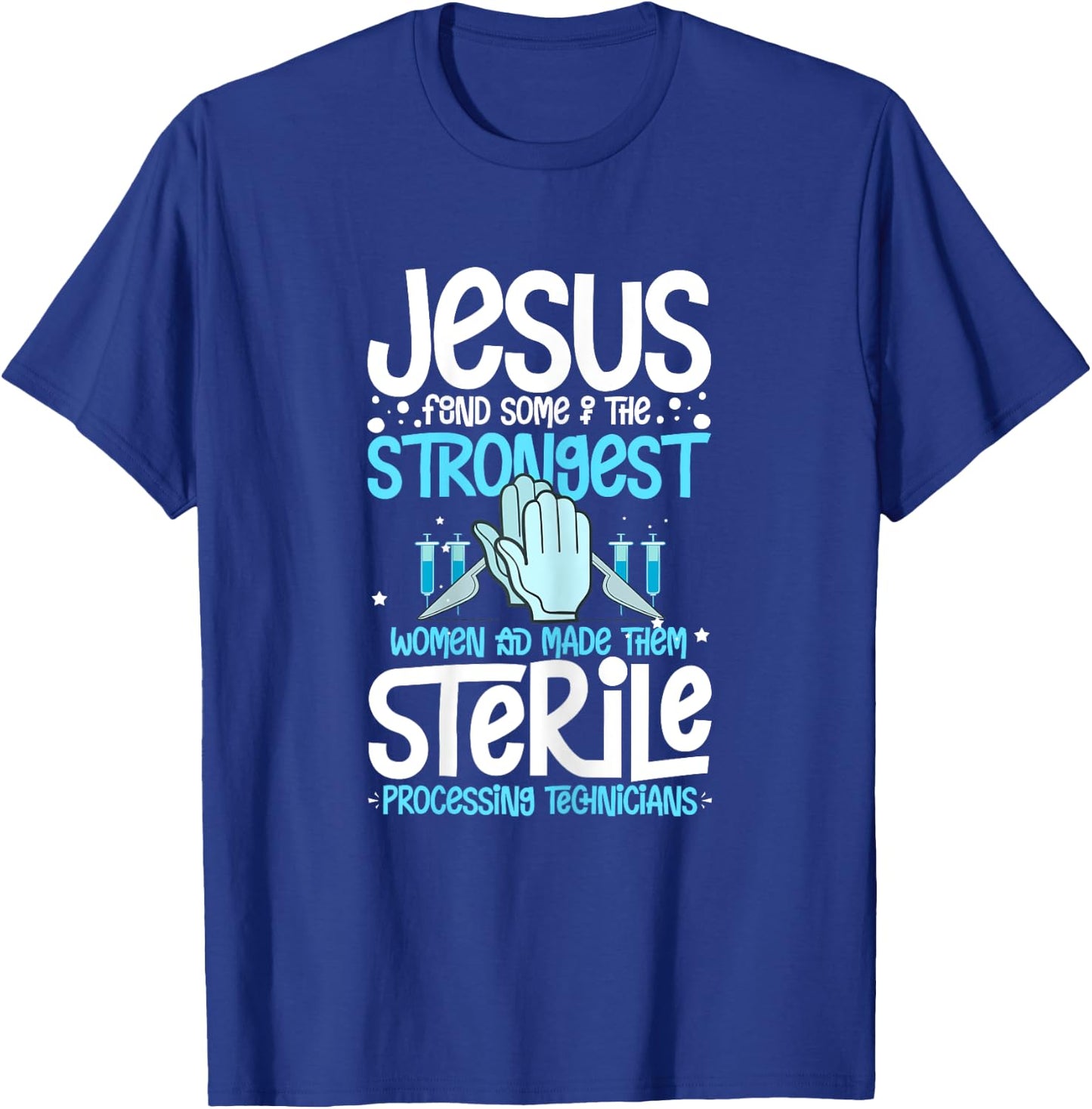 Sterile Processing Technician Week Guide Tech Manager T-Shirt - T-Shirt | Royal
