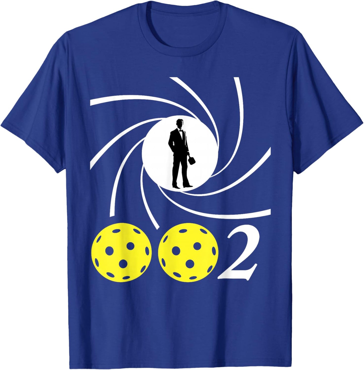 The Pickleball People Black Checkered - Small - Short Sleeve - - Regular Fit - Humorous, Playful, Modern - Father's Day - Fun - Pickleball - 1 Count T-Shirt - T-Shirt | Royal