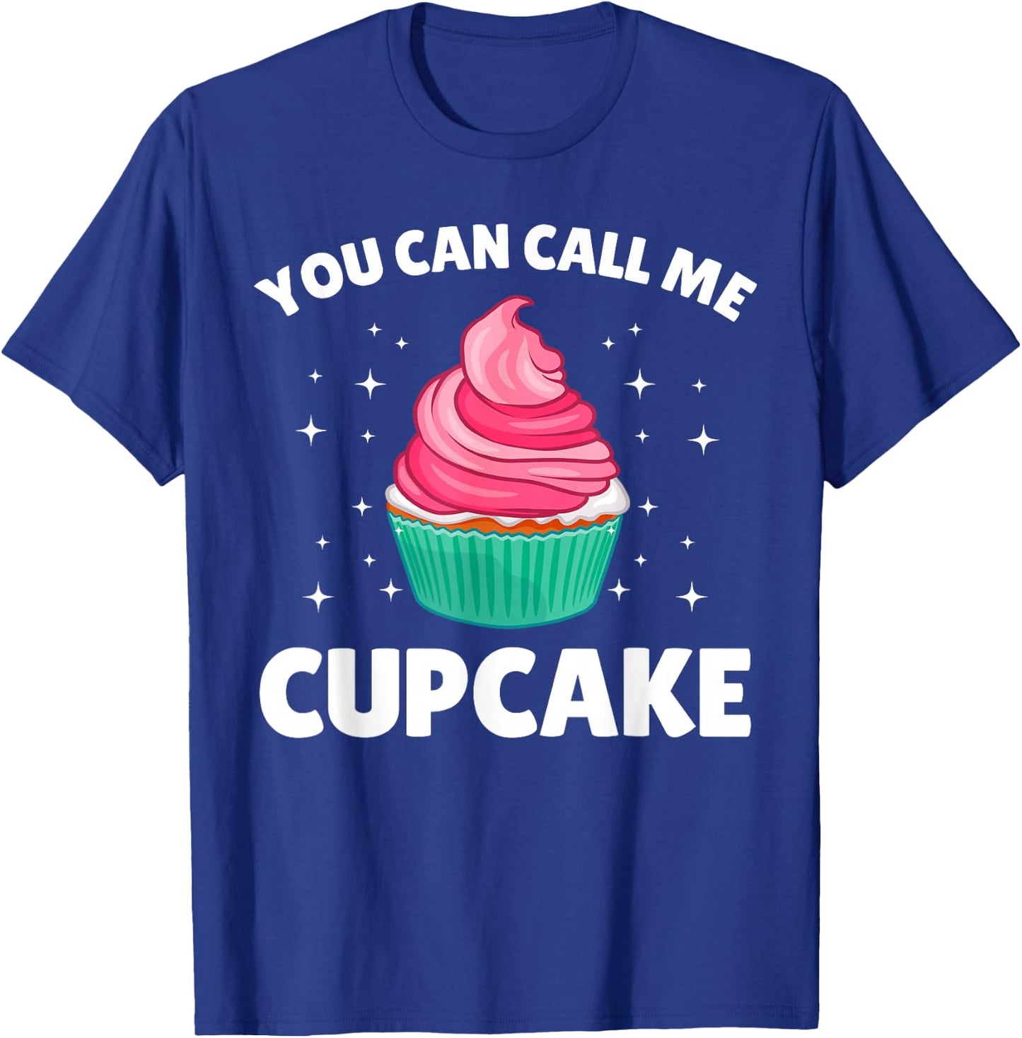 Cute Cupcake Art Women Kids Cake Baker Sweet Cupcake T-Shirt - T-Shirt | Royal