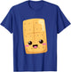 Kawaii Halloween Group Costume Party S'Mores Graham Cracker T-Shirt - T-Shirt | Royal