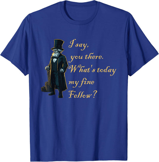 Christmas Dickens s Christmas Carol s Funny Quote T-Shirt - T-Shirt | Royal