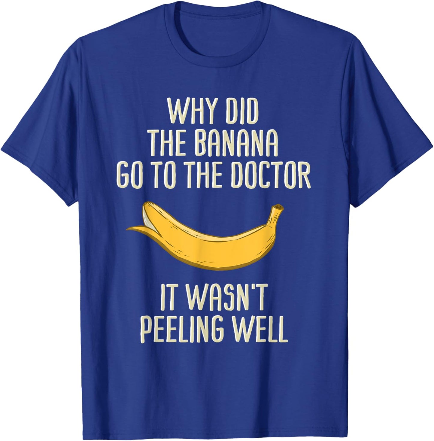 Banana Sunglasses Smiling Face Fruit Lover T-Shirt - T-Shirt | Royal
