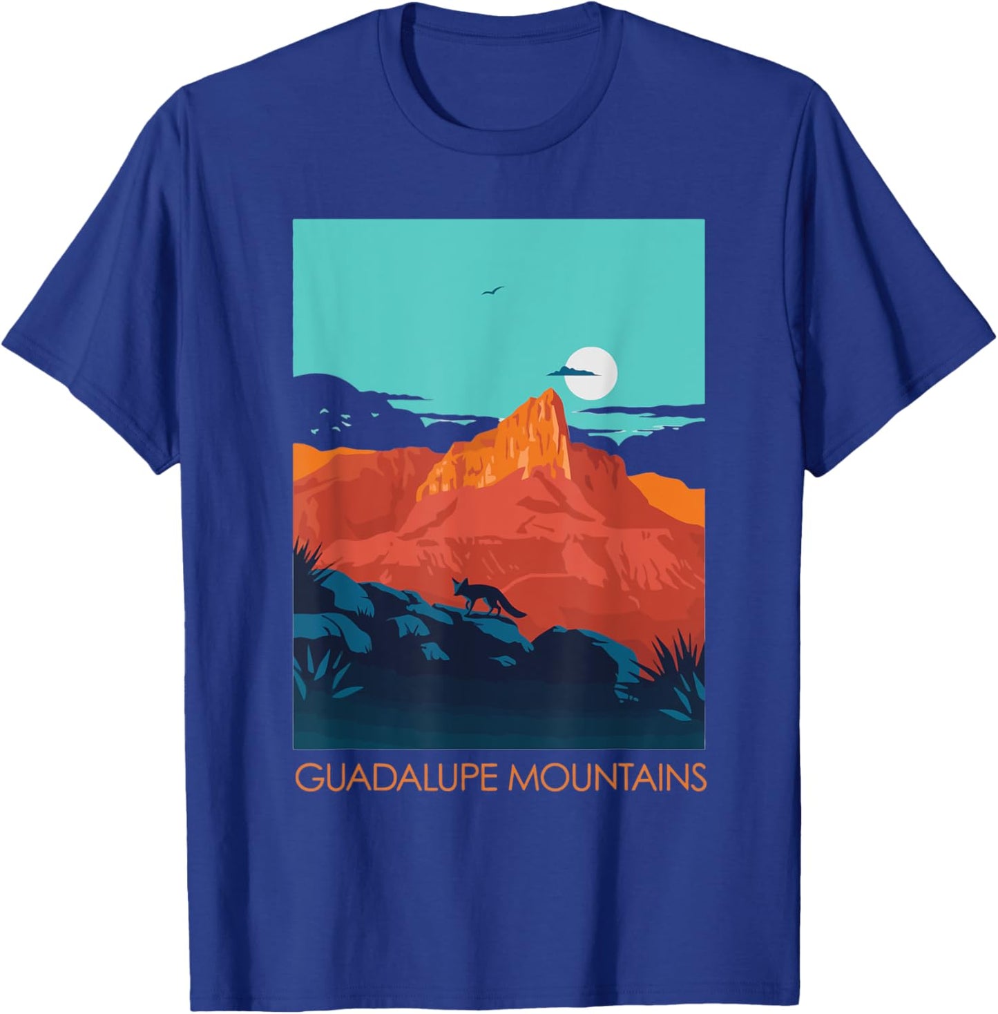 Guadalupe Mountains National Park Texas TX T-Shirt - T-Shirt | Royal
