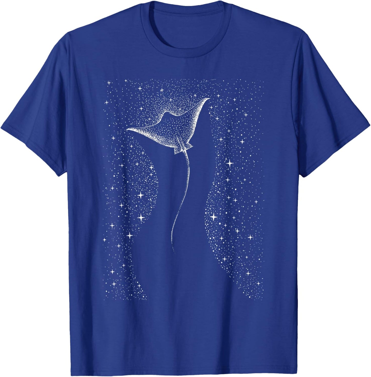 Manta Ray - Scuba Diving Ocean Coral Reef Fish Diver T-Shirt - T-Shirt | Royal