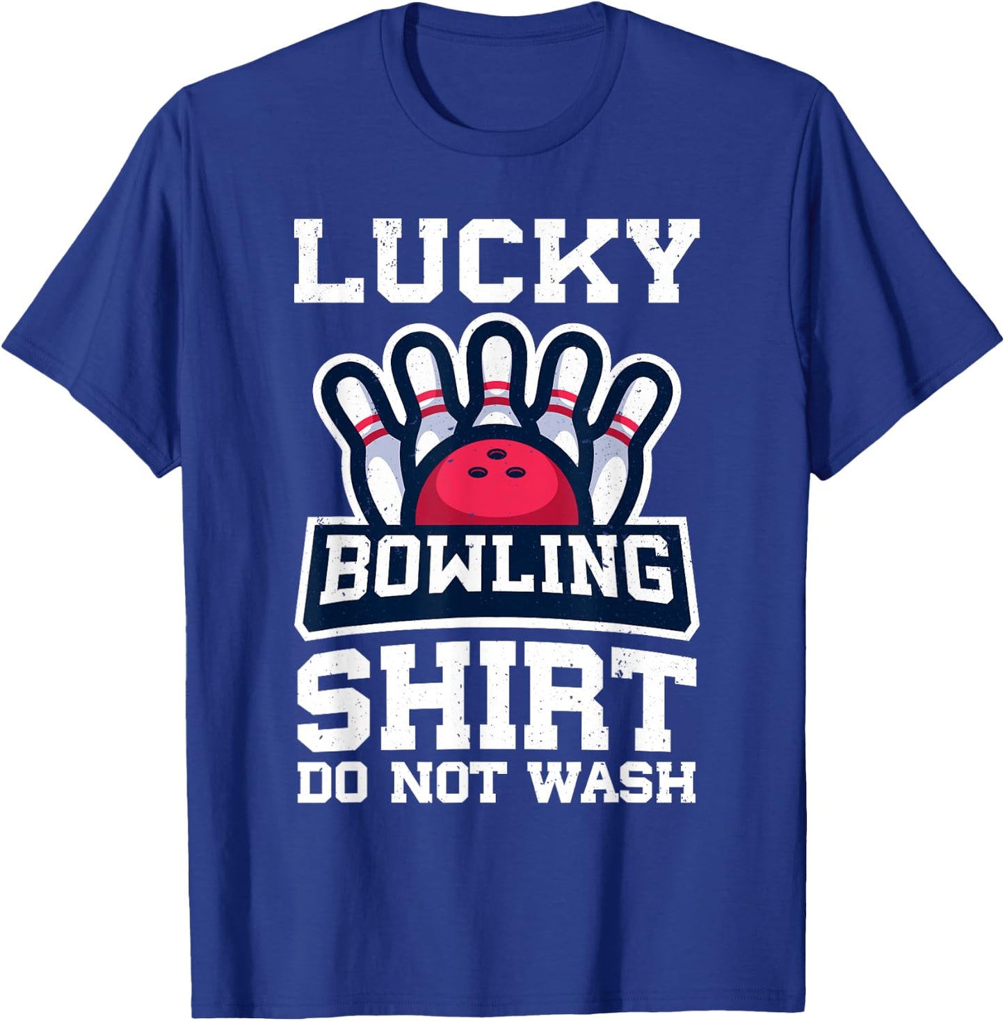 Funny Bowling Design Women Kids Bowling Lover Bowler T-Shirt - T-Shirt | Royal