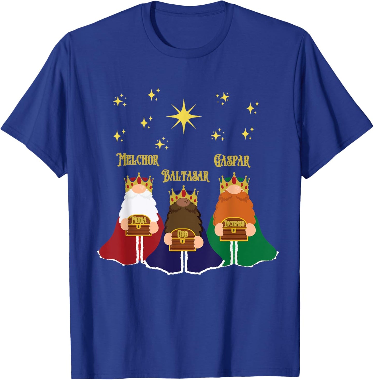 Three Kings Day Epiphany Celebration Christianity T-Shirt - T-Shirt | Royal