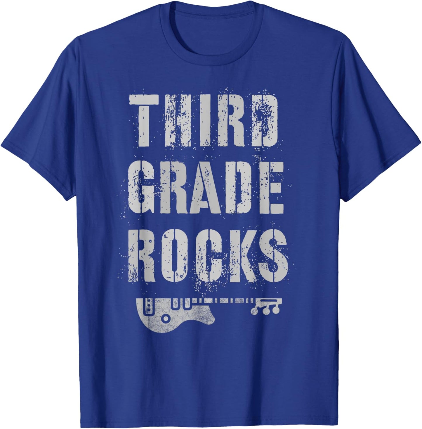 3rd GRADE ROCKS Teacher Rockstar Third Graders Is My Jam Women Girls Kids T-Shirt - T-Shirt | Royal