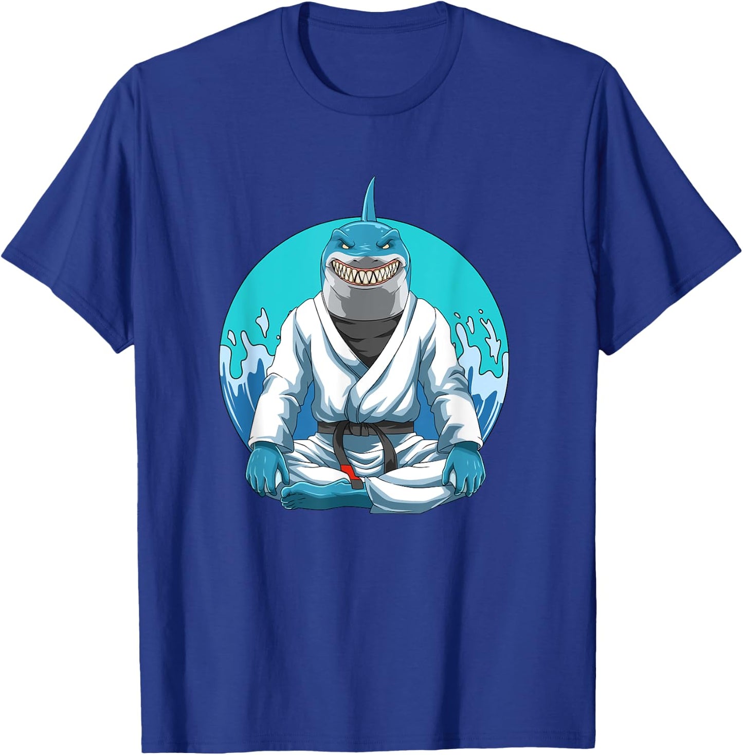 Jiu Jitsu Shark T-Shirt - T-Shirt | Royal