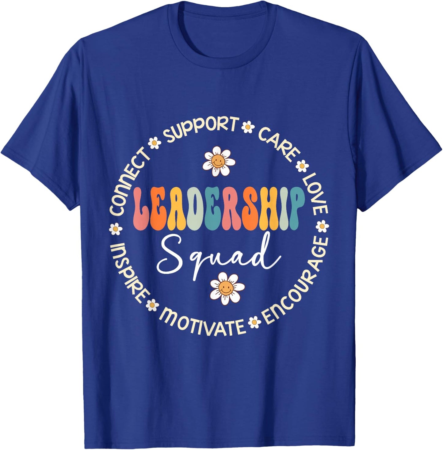 Leadership Admin Leader Boss Manager CEO Leadership Squad T-Shirt - T-Shirt | Royal