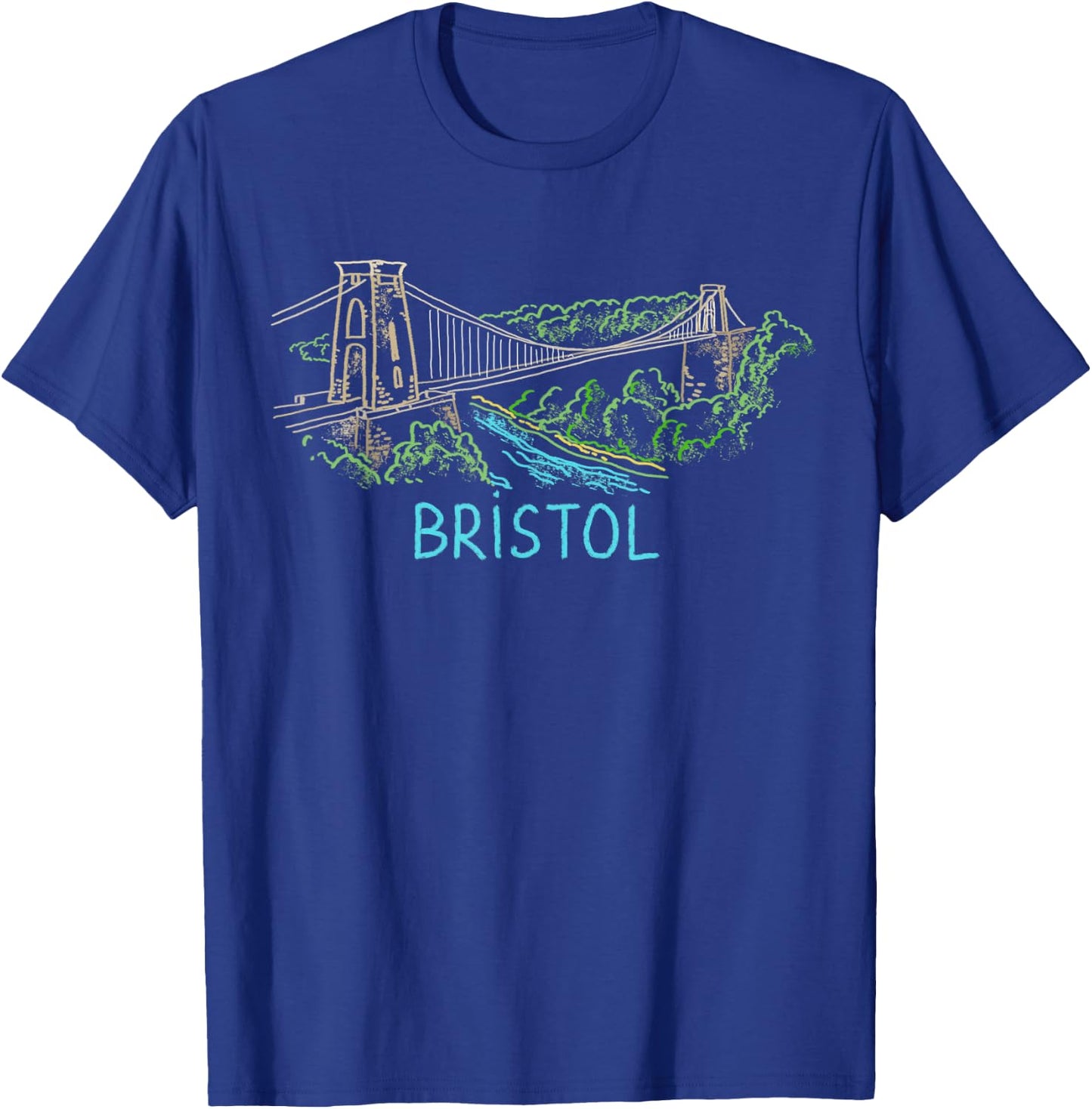 Bristol City England UK souvenir gift women T-Shirt - T-Shirt | Royal