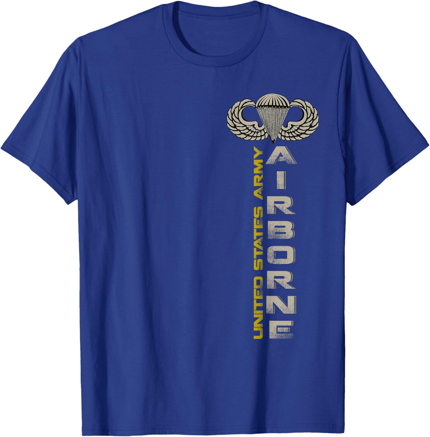 U.S Army Airborne Division Paratrooper Shirts Veterans Day T-Shirt - T-Shirt | Royal
