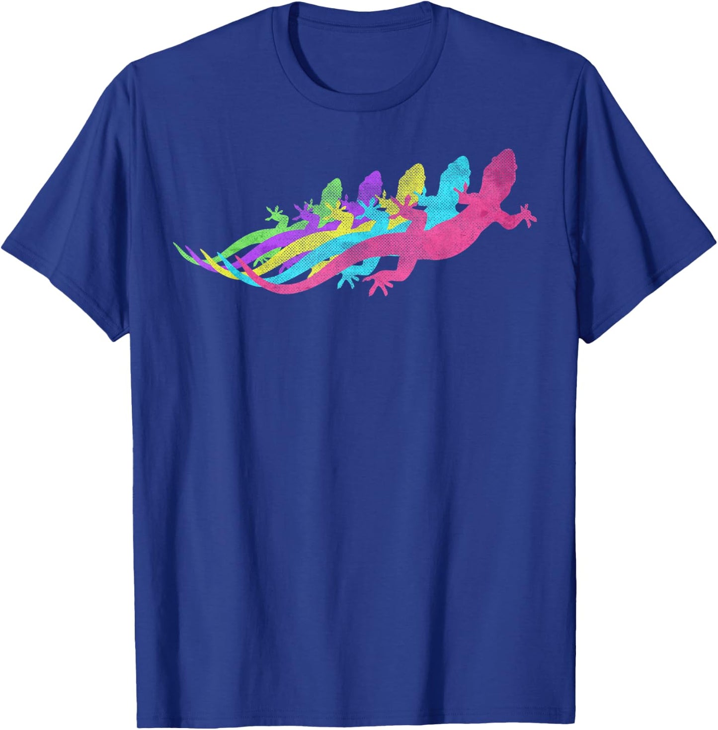 Gecco. 80s. Colors. 1980s. T-Shirt - T-Shirt | Royal