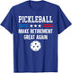 Pickleball Make Retirement Great Again Grandpa Fathers Day T-Shirt - T-Shirt | Royal