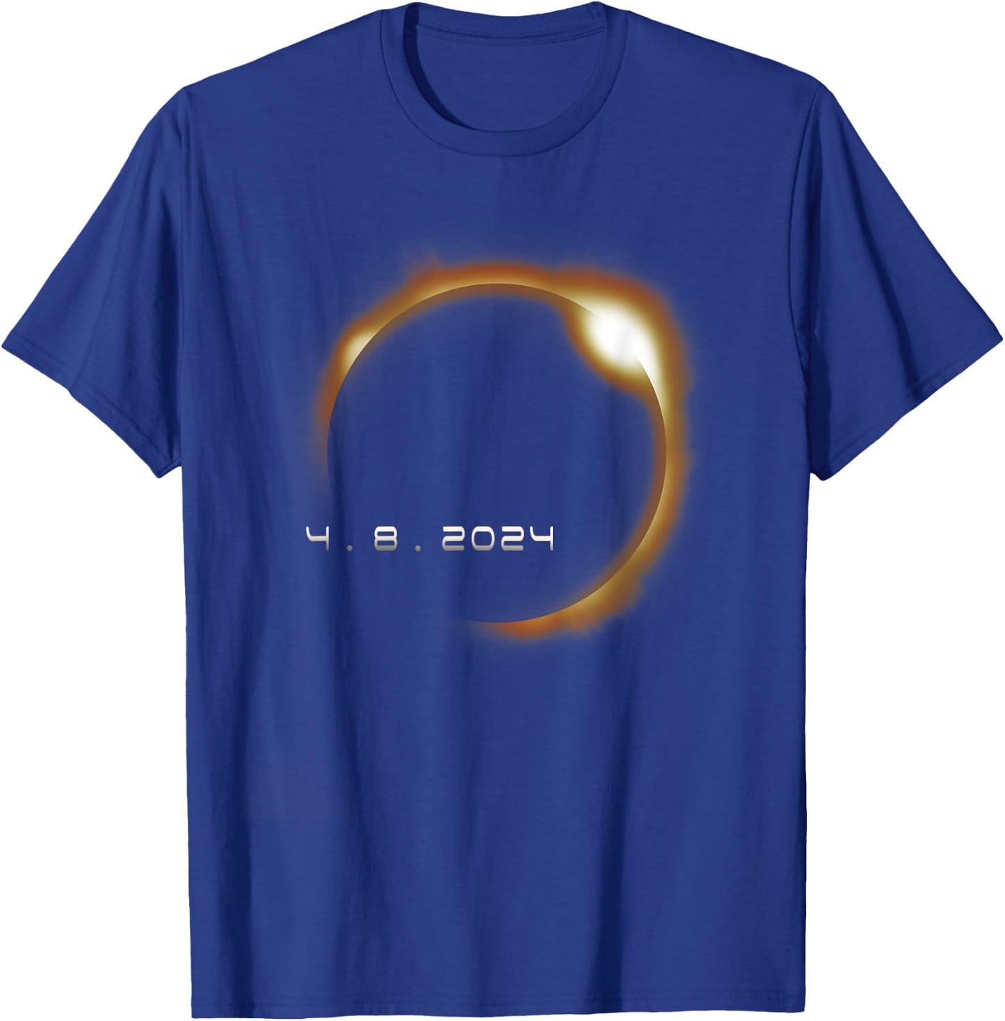 Total Solar Eclipse 2024 USA April 8 2024 T-Shirt - T-Shirt | Royal
