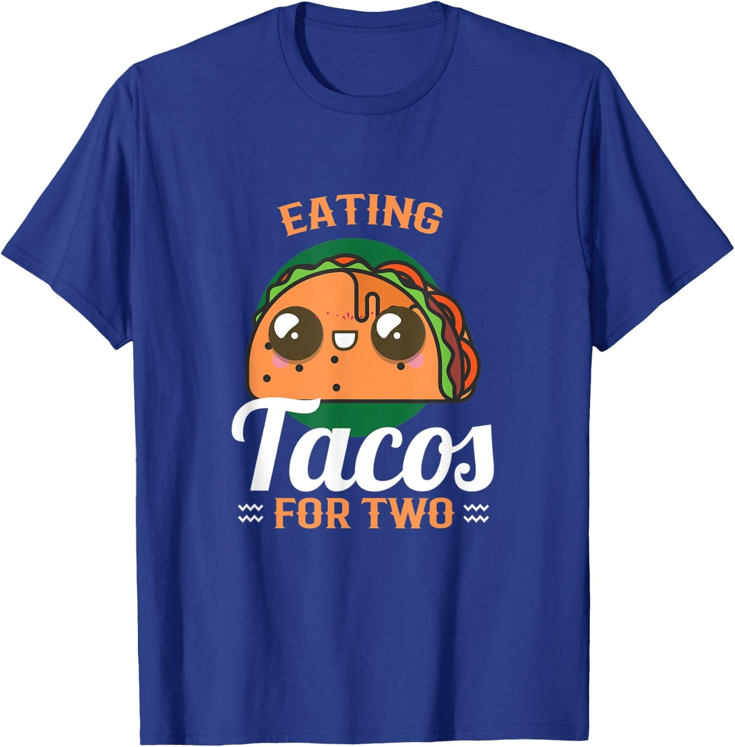 Eating tacos for two Maternity T-Shirt - T-Shirt | Royal