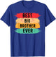Best Big Brother Ever Older Sibling Teenager for Boys T-Shirt - T-Shirt | Royal