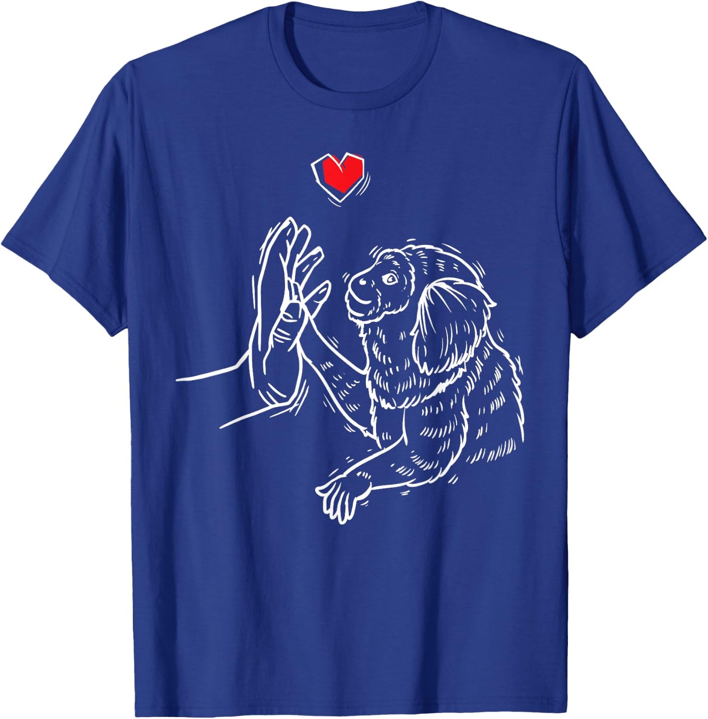 Marmoset Monkey With Hand T-Shirt - T-Shirt | Royal