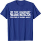 Firearms Instructor Job Title Employee Firearms Instructor T-Shirt - T-Shirt | Royal