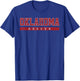 Oklahoma Soccer Red Vintage Text T-Shirt - T-Shirt | Royal