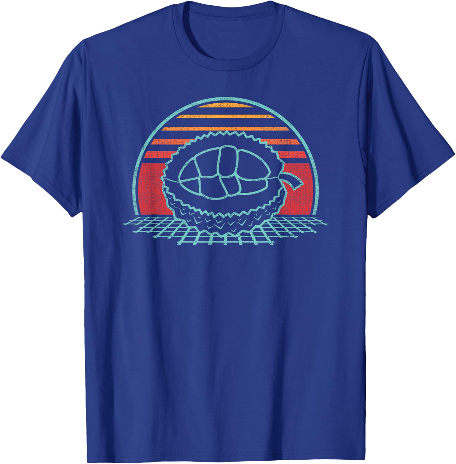 Durian Retro Vintage 80s Style T-Shirt - T-Shirt | Royal
