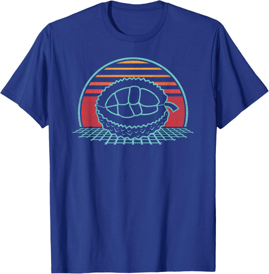 Durian Retro Vintage 80s Style T-Shirt - T-Shirt | Royal