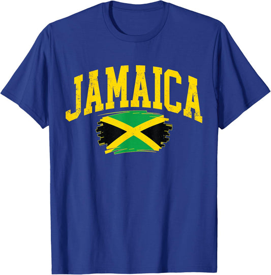 Vintage Jamaica Vacation Retro Jamaican Souvenir Men Women T-Shirt - T-Shirt | Royal