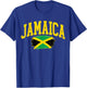 Vintage Jamaica Vacation Retro Jamaican Souvenir Men Women T-Shirt - T-Shirt | Royal